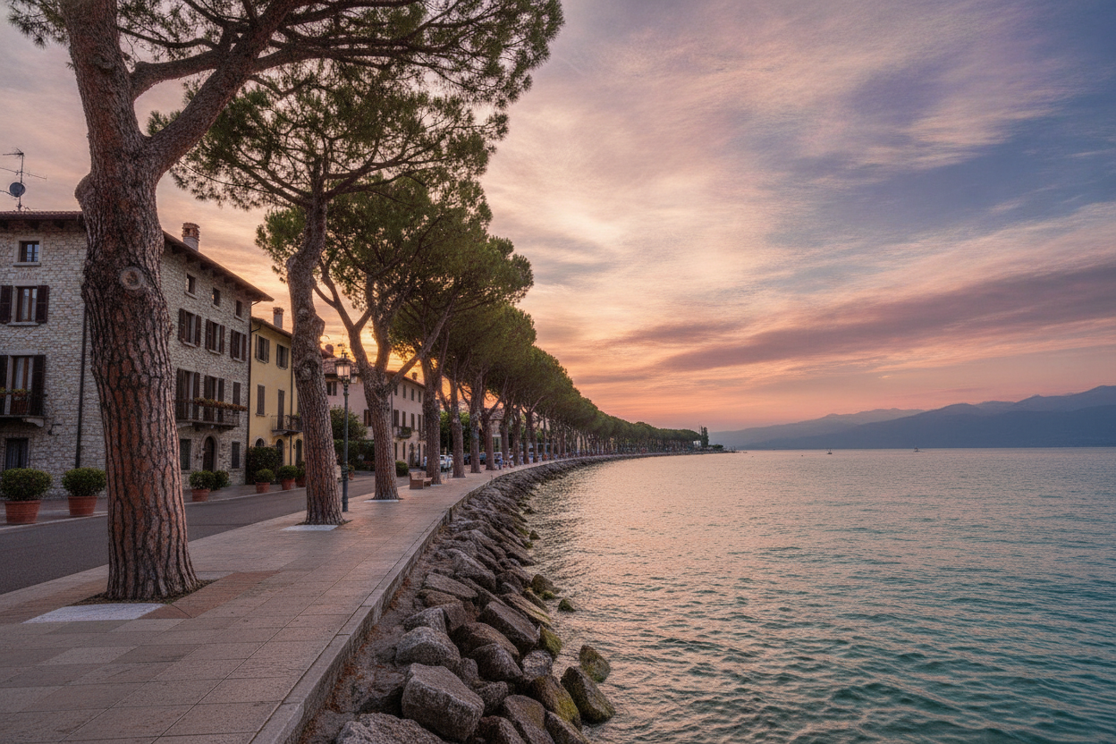 Lago di Garda a Peschiera del Garda